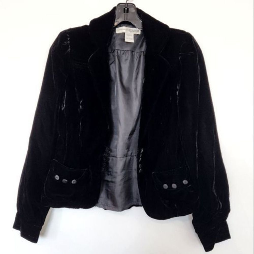 Necessary Objects Velvet‎ Jacket/Blazer